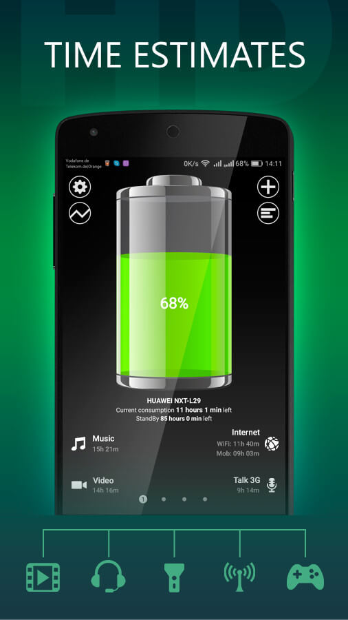 Battery HD Pro v1.99.32 APK (Paid)