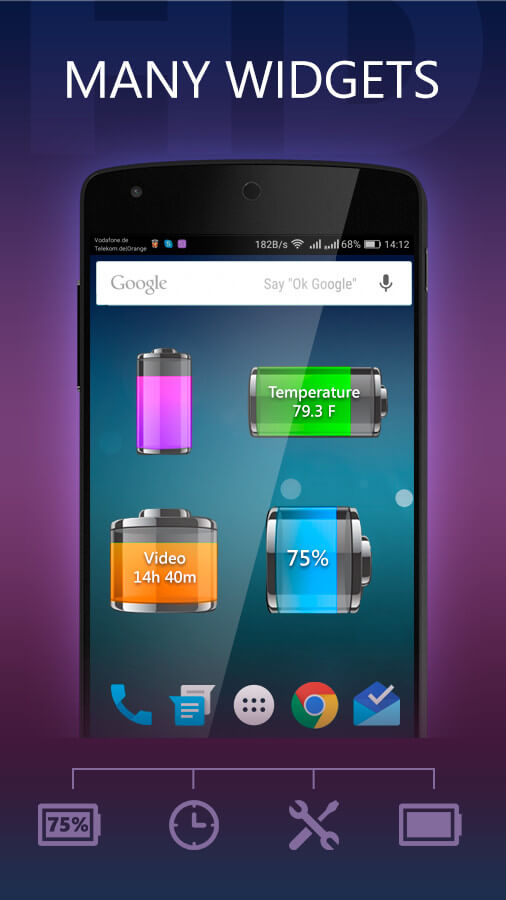 Battery HD Pro v1.99.32 APK (Paid)