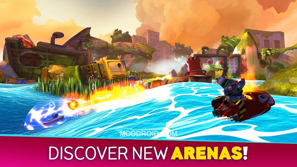 Battle Bay v4.9.4 MOD APK + OBB (High Shot Speed) Download