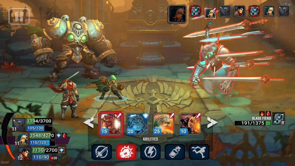 Battle Chasers: Nightwar v1.0.28 APK + OBB (MOD, Unlimited Money/Damage)