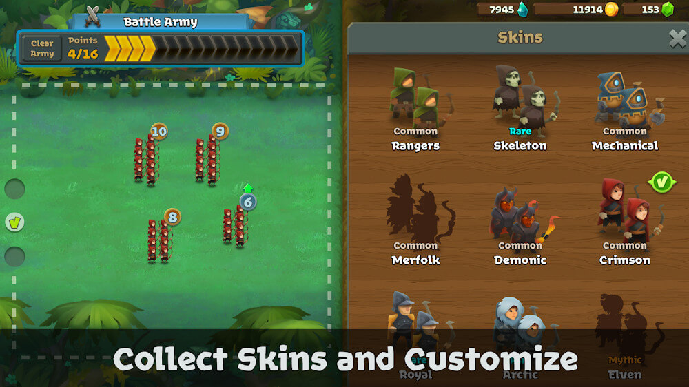 Battle Legion v3.4.1 MOD APK (Menu/Damage, God Mode)