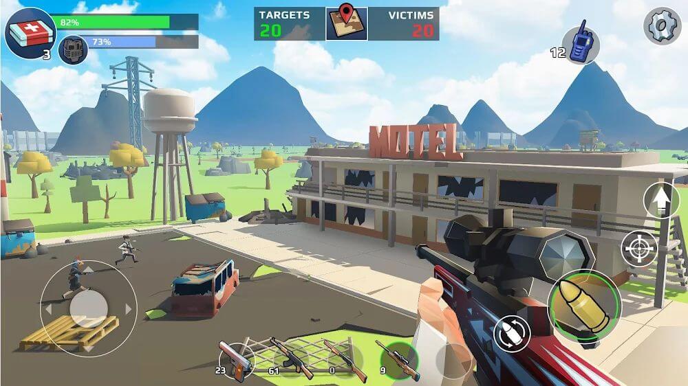 Battle Royale FPS Shooter v1.12.02 MOD APK (Mega Mod)