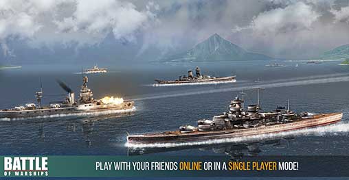 Battle of Warships: Naval Blitz 1.72.12 Apk + MOD (Gold/Unlocked) Android