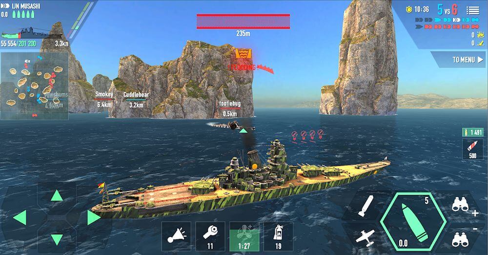 Battle of Warships: Naval Blitz v1.72.22 MOD APK (Unlimited Money, Mega Mod)