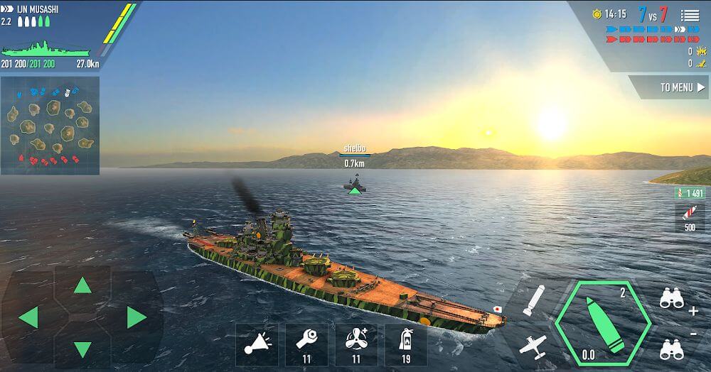 Battle of Warships: Naval Blitz v1.72.22 MOD APK (Unlimited Money, Mega Mod)