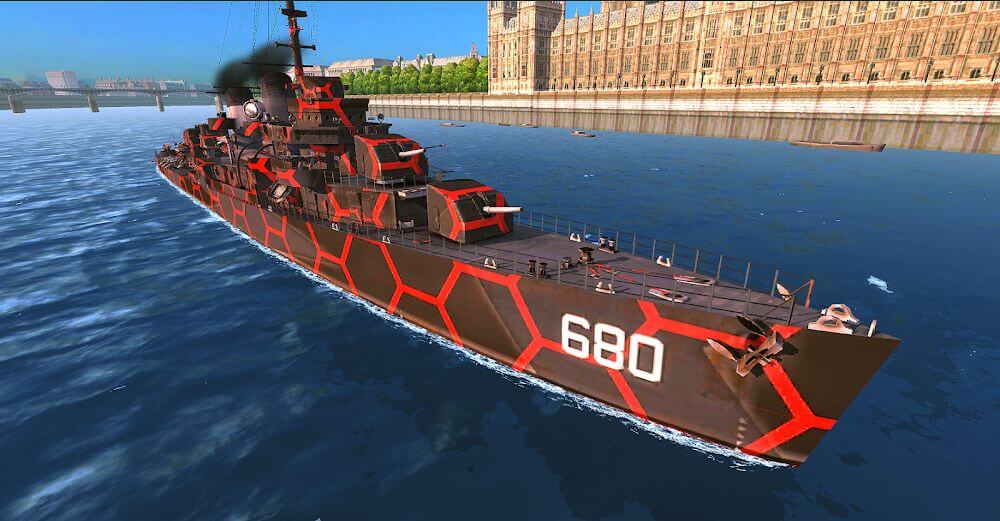 Battle of Warships: Naval Blitz v1.72.22 MOD APK (Unlimited Money, Mega Mod)