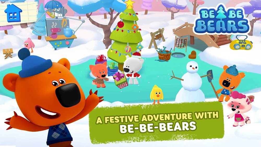 Be-be-Bears - Creative World v1.201219 MOD APK (Unlocked All) Download