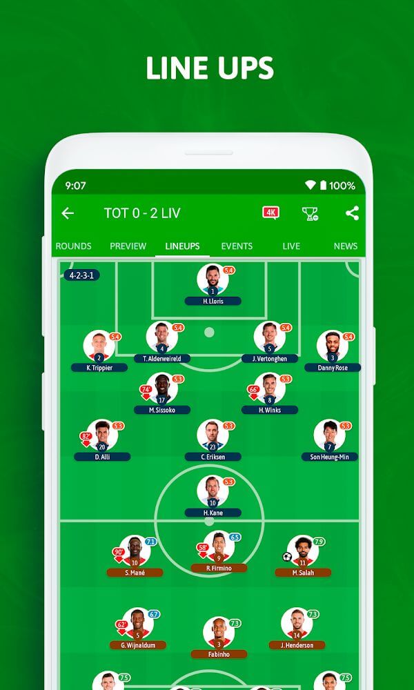 BeSoccer v5.5.0 APK + MOD (Premium Unlocked)