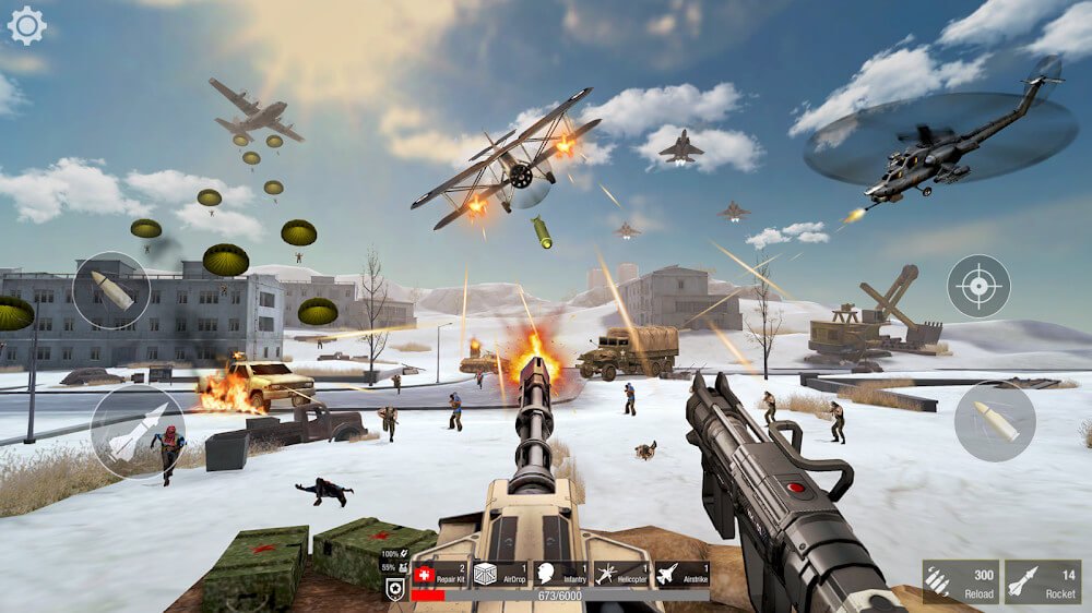 Beach War: Fight For Survival v0.0.9 MOD APK (Unlimited Ammo)