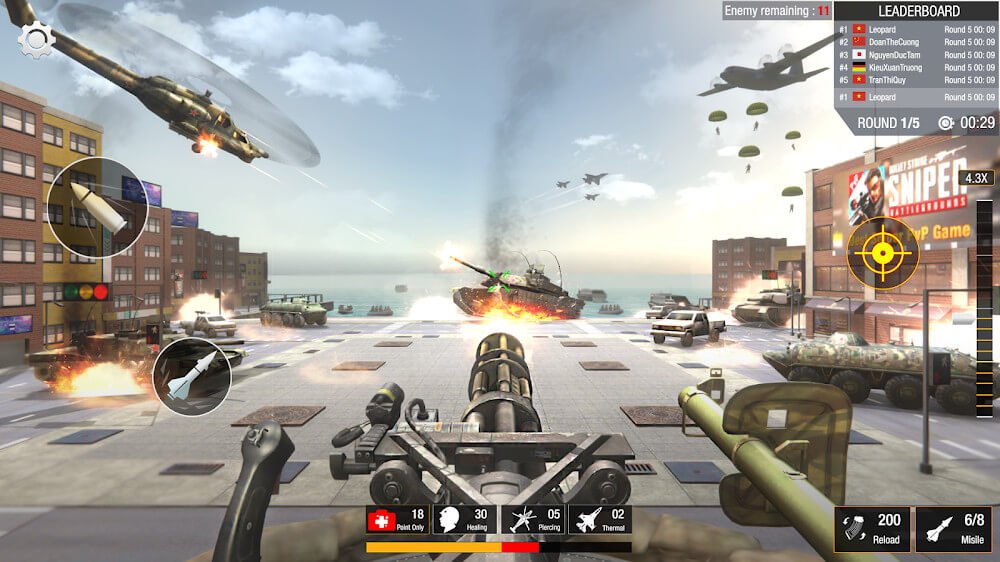 Beach War: Fight For Survival v0.0.9 MOD APK (Unlimited Ammo)