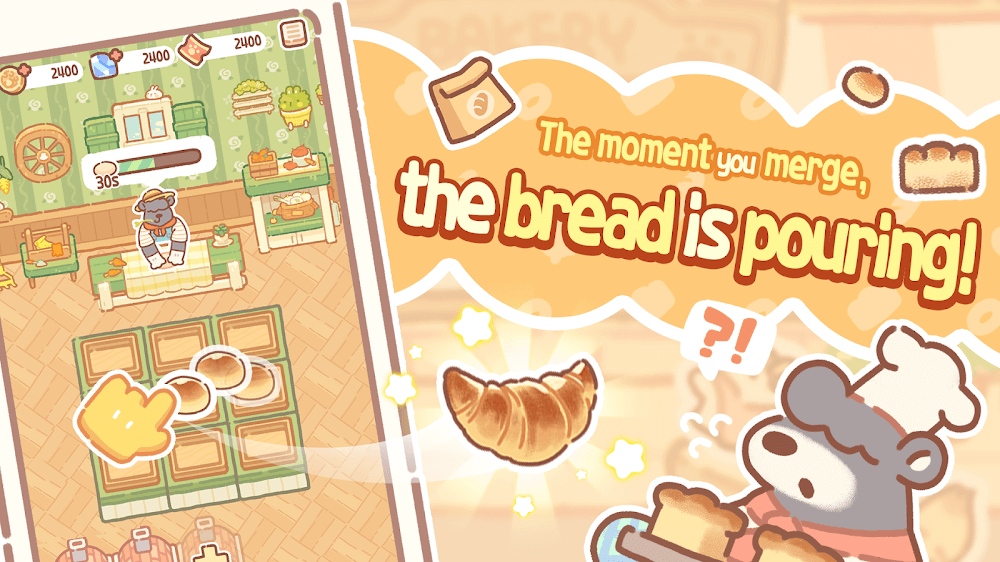 Bear Bakery v1.2.29 MOD APK (No Cooldown, Free VIP)