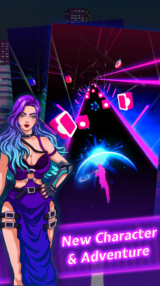 Beat Blade: Dash Dance v4.0.9 MOD APK (Unlimited Money, Energy, Unlocked)