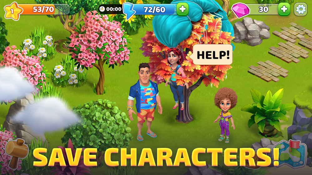 Bermuda Adventures Island Farm v1.19.0 MOD APK (Unlimited Gems)