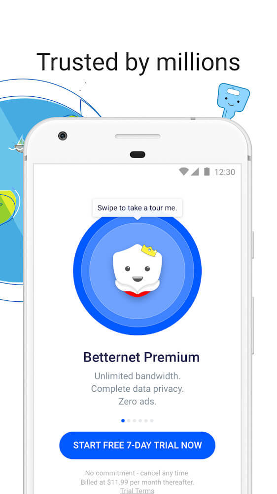 Betternet VPN v7.2.1 MOD APK (Premium Unlocked)