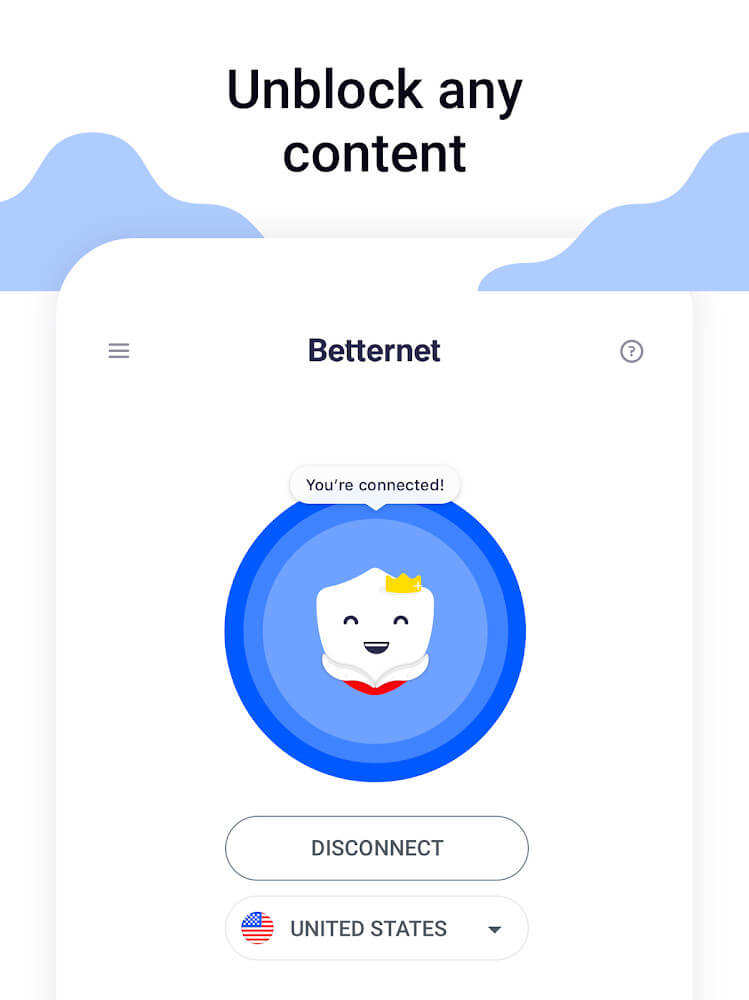 Betternet VPN v7.2.1 MOD APK (Premium Unlocked)