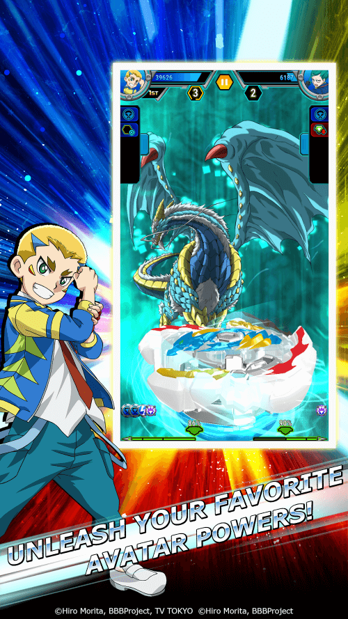 Beyblade Burst Rivals v3.11.7 MOD APK (Mega Menu)