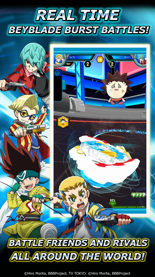 Beyblade Burst Rivals v3.11.7 MOD APK (Mega Menu)