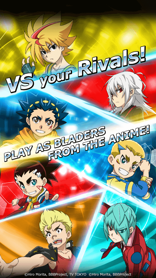 Beyblade Burst Rivals v3.11.7 MOD APK (Mega Menu)