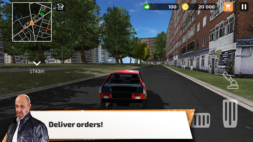 Big City Wheels - Courier Simulator v1.61 APK + MOD (Free Purchases)