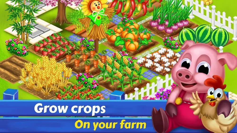 Big Little Farmer v2.0.1 MOD APK (Unlimited Gems, Coins)