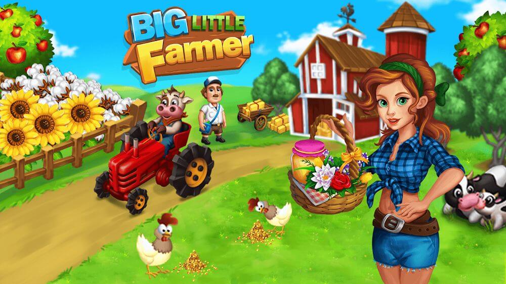 Big Little Farmer v2.0.1 MOD APK (Unlimited Gems, Coins)