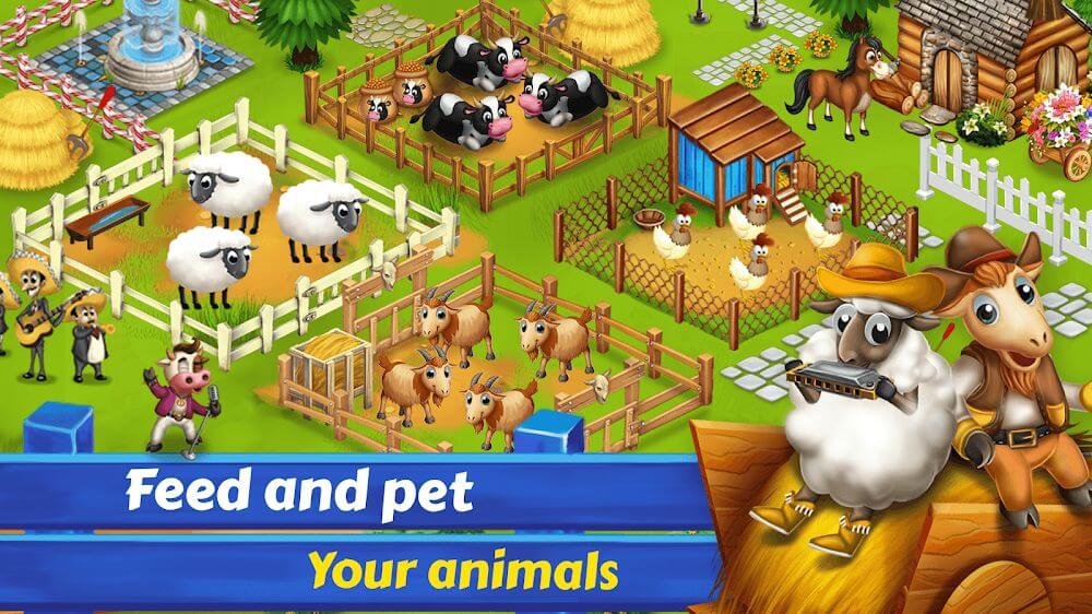 Big Little Farmer v2.0.1 MOD APK (Unlimited Gems, Coins)