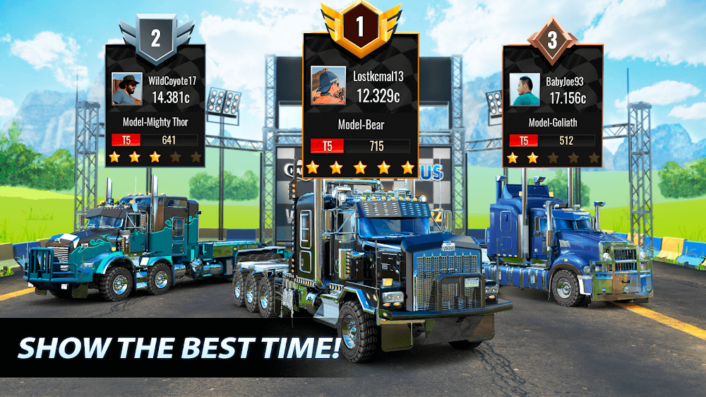 Big Rig Racing v7.20.5.618 MOD APK (Free Rewards)