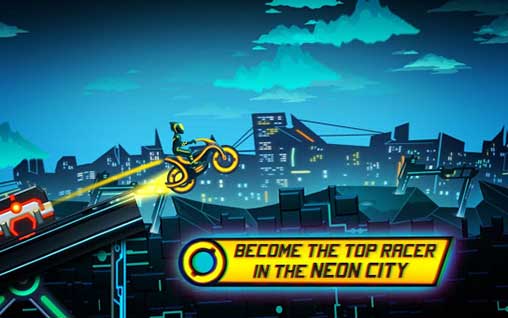Bike Race Game: Traffic Rider Of Neon City 3.61 Apk + Mod Android