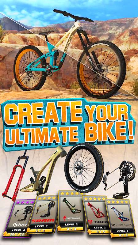 Bike Unchained 2 v4.6.0 MOD APK (Free Shopping/High Speed)