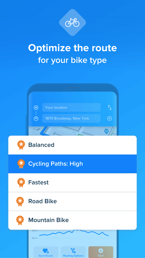 Bikemap v20.9.1 MOD APK (Premium Unlocked)