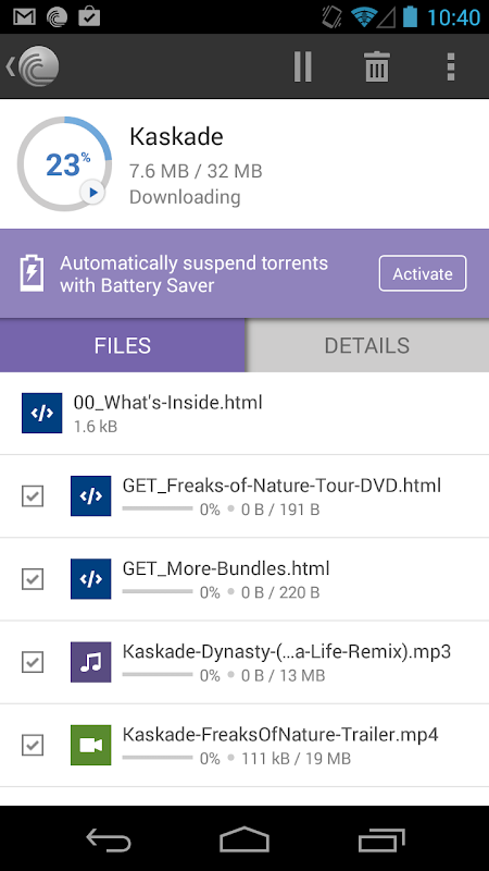 BitTorrent Pro v6.6.5 APK + MOD