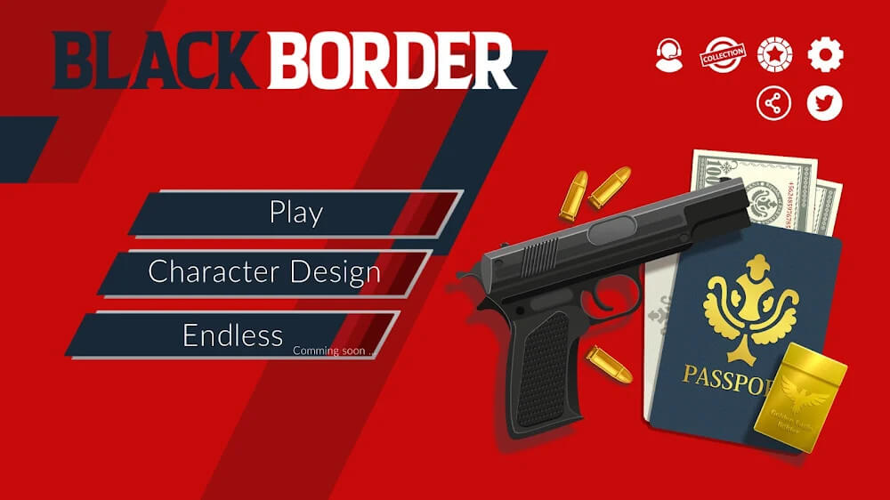 Black Border Game v1.3.09 MOD APK (Unlimited Money)