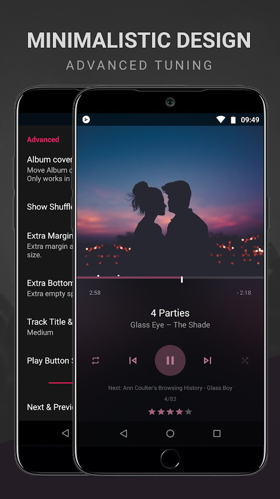 BlackPlayer EX Music Player 20.62 APK (Patched/Mod Extra)