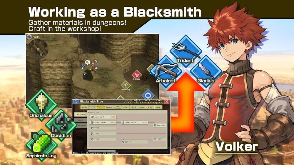 Blacksmith of the Sand Kingdom v1.11g MOD APK (Mega Menu)