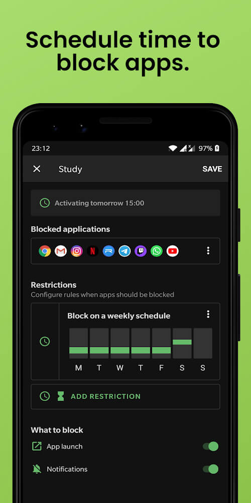 Block Apps v8.0.1 APK + MOD (Premium Unlocked)