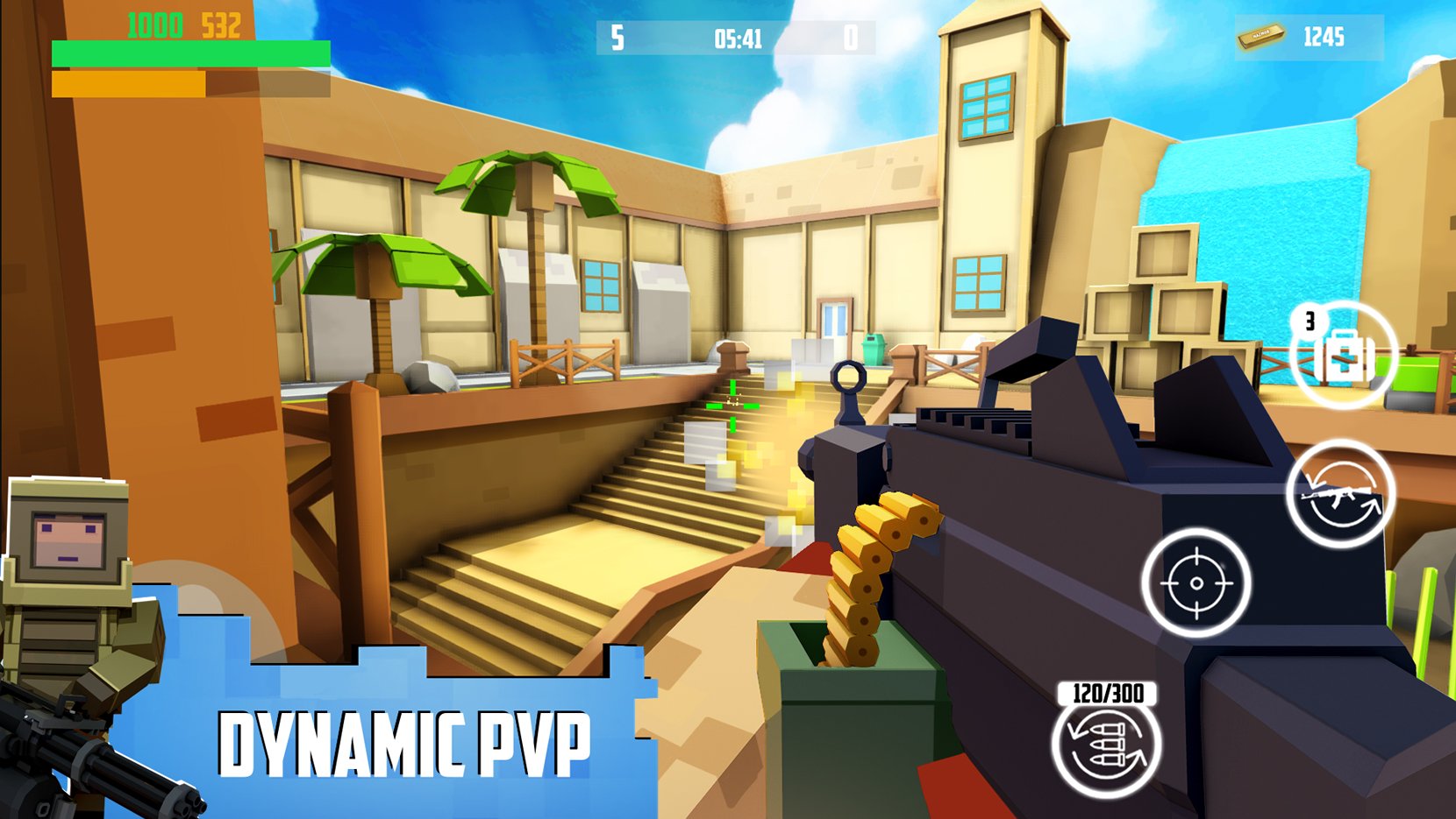 Block Gun MOD APK 1.20.0 (Free Shopping)