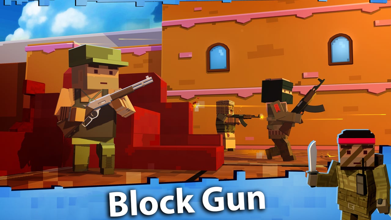 Block Gun MOD APK 1.20.0 (Free Shopping)