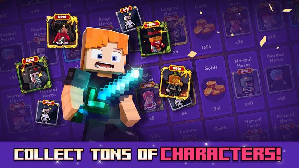 Block Warriors v1.1 MOD APK (Unlimited Money)