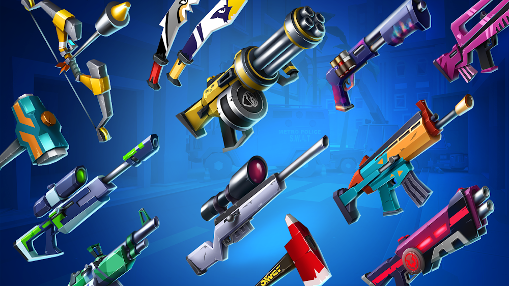 Blockbusters: Online PvP Shooter v1.0.1 MOD APK (God Mode) Download