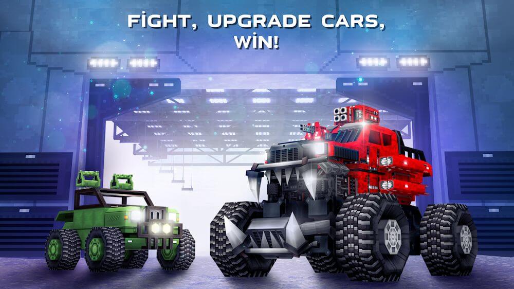 Blocky Cars Online v8.3.8 MOD APK + OBB (Damage Multiplier, God Mode)