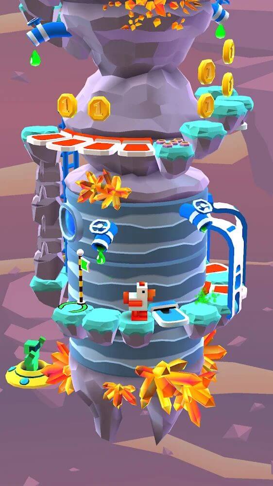 Blocky Castle: Tower Climb v1.16.13 MOD APK (Unlimited Money)