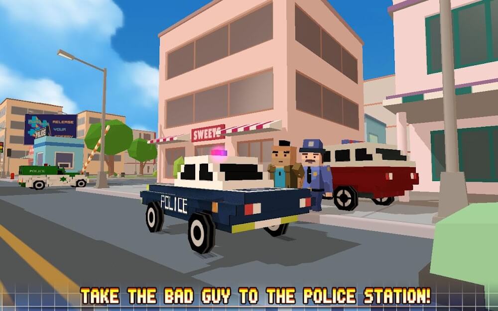 Blocky City: Ultimate Police v2.7 MOD APK (Unlimited Money)