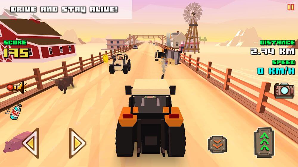 Blocky Farm Racing & Simulator v1.50 MOD APK (Unlocked All)