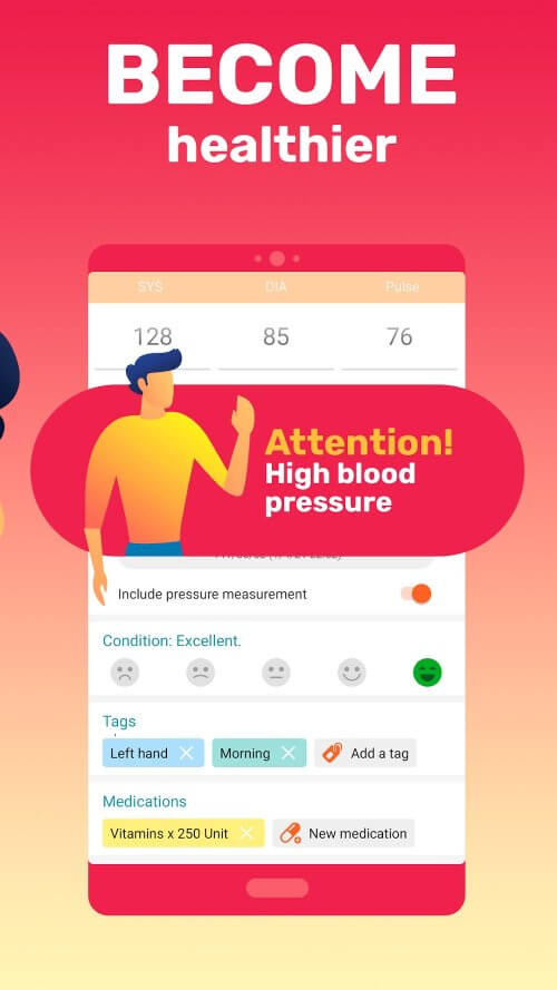 Blood Pressure Tracker v3.5.4 MOD APK (Premium Unlocked)