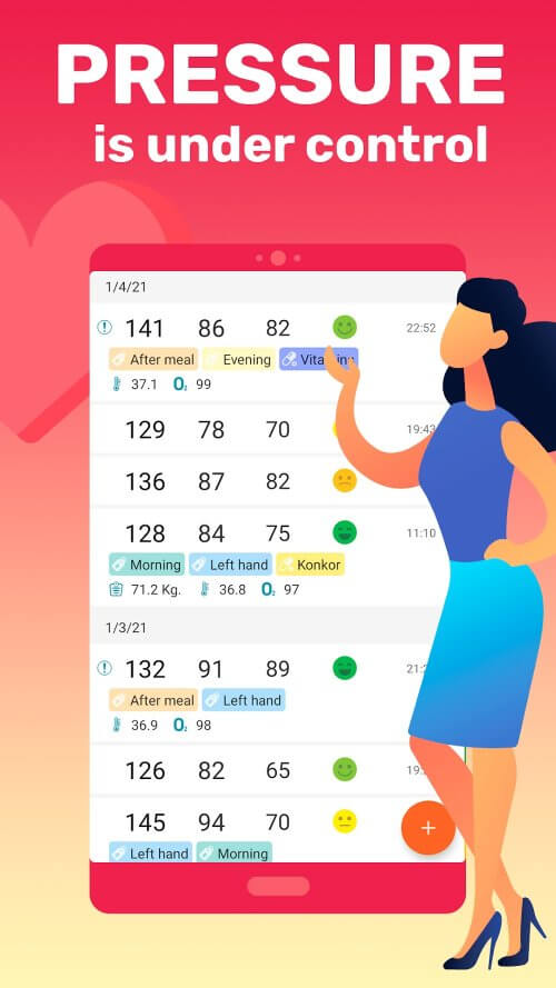 Blood Pressure Tracker v3.5.4 MOD APK (Premium Unlocked)