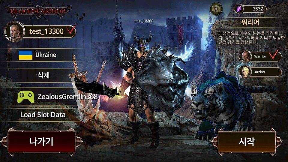 BloodWarrior and Heroes v1.9.8 MOD APK + OBB (Unlimited Money, God Mode)