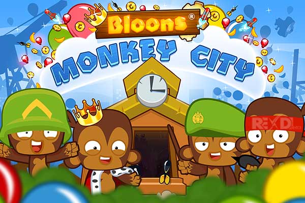 Bloons Monkey City 1.12.5 Apk + Mod (Gold) for Android