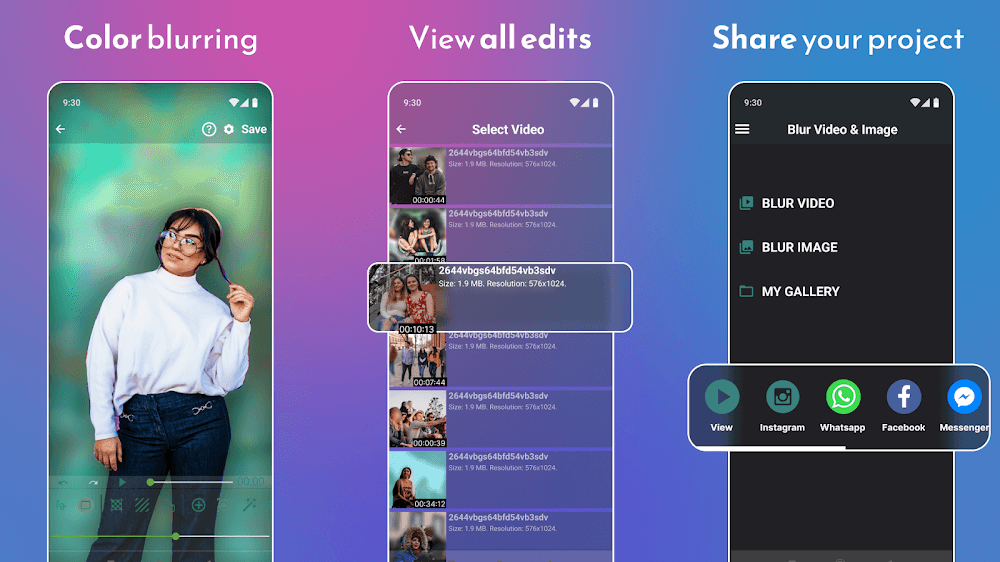 Blur Video and Photo Editor v4.9.7 MOD APK (Premium Unlocked)