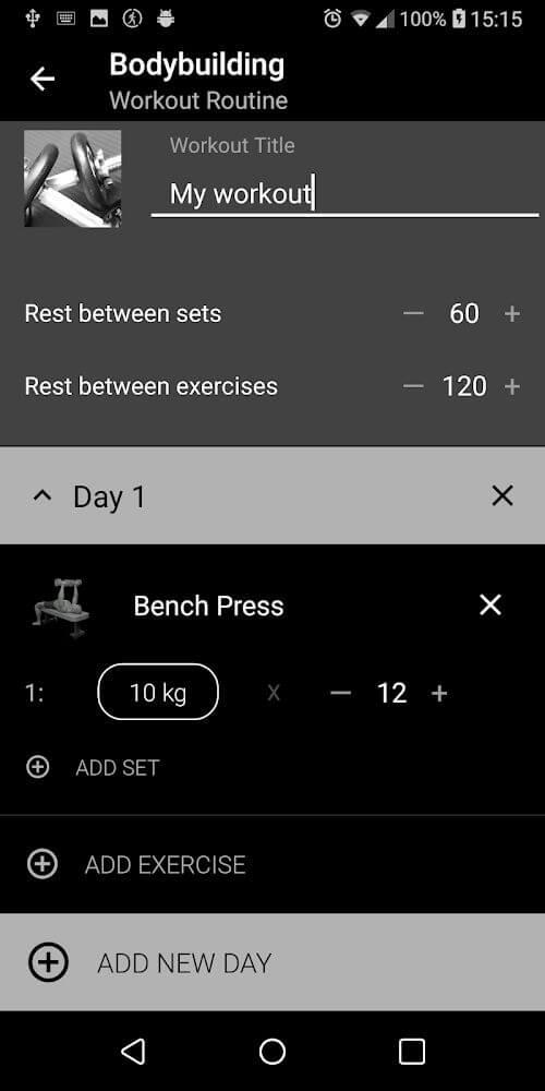 Bodybuilding. Weight Lifting v3.09 APK + MOD (Pro Unlocked)