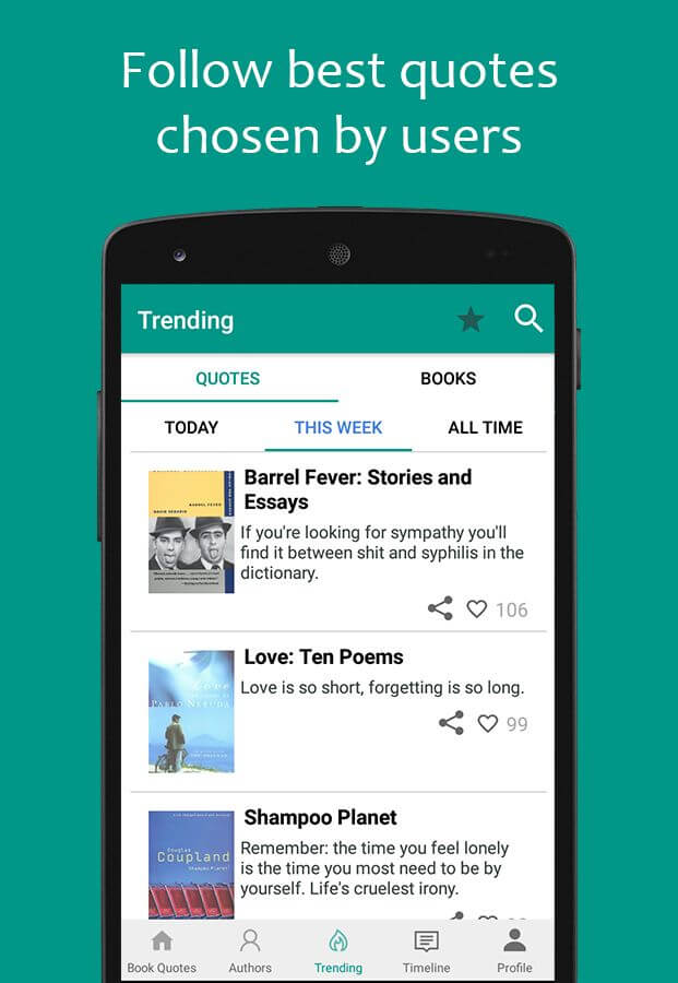 Book Quotes & Quotations v4.2.2 APK + MOD (Premium Unlocked)